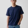 T-shirt ample épais pour adulte avec logo