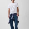 T-shirt ample épais pour adulte avec logo