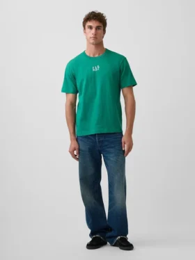 T-shirt ample épais pour adulte avec logo