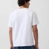 T-shirt ample épais pour adulte avec logo