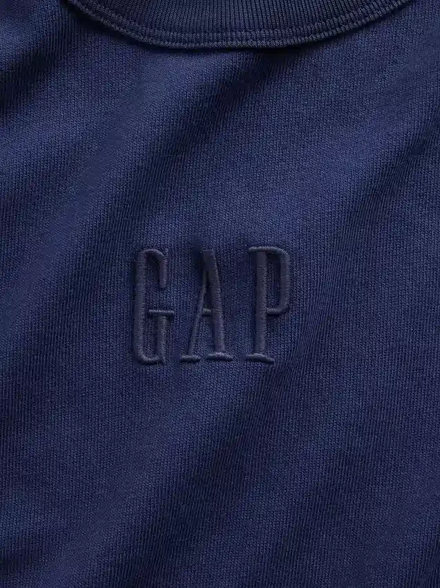 T-shirt ample épais pour adulte avec logo