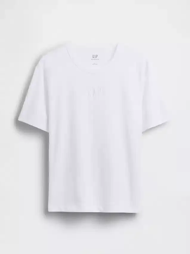 T-shirt ample épais pour adulte avec logo