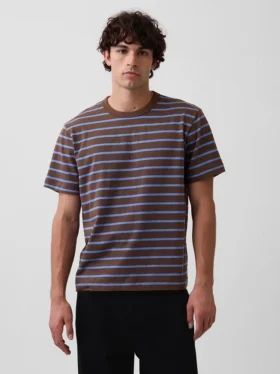 T-shirt ample pour adulte en jersey épais
