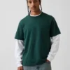 T-shirt ample pour adulte en jersey épais