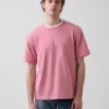 T-shirt ample pour adulte en jersey épais