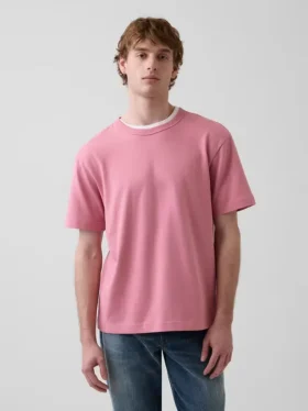 T-shirt ample pour adulte en jersey épais