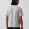 T-shirt ample pour adulte en jersey épais