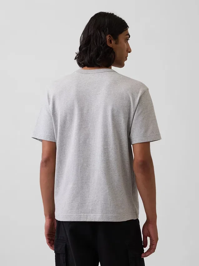 T-shirt ample pour adulte en jersey épais
