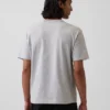 T-shirt ample pour adulte en jersey épais