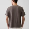 T-shirt ample pour adulte en jersey épais