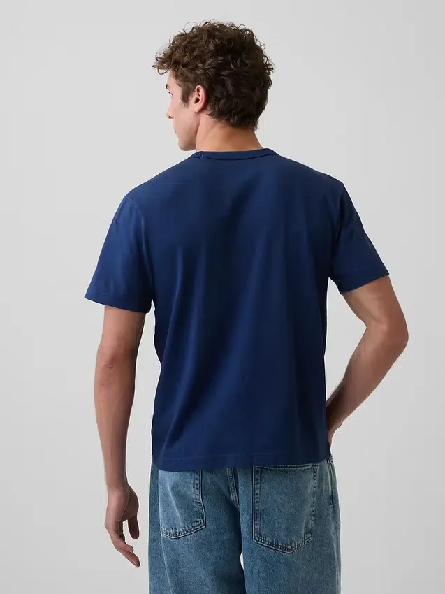 T-shirt ample pour adulte en jersey épais
