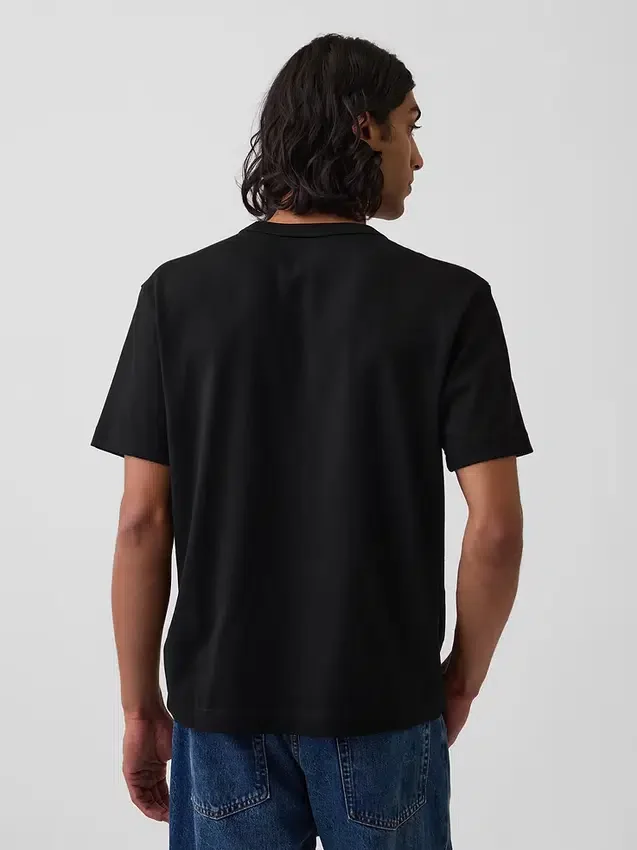 T-shirt ample pour adulte en jersey épais