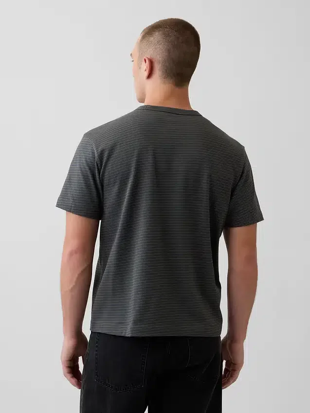 T-shirt ample pour adulte en jersey épais