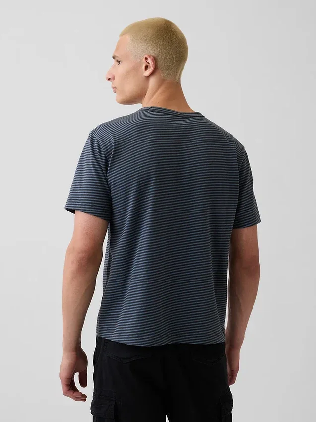 T-shirt ample pour adulte en jersey épais