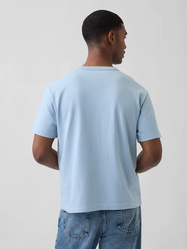 T-shirt ample pour adulte en jersey épais