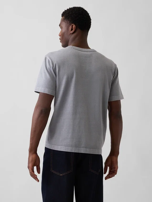 T-shirt ample pour adulte en jersey épais
