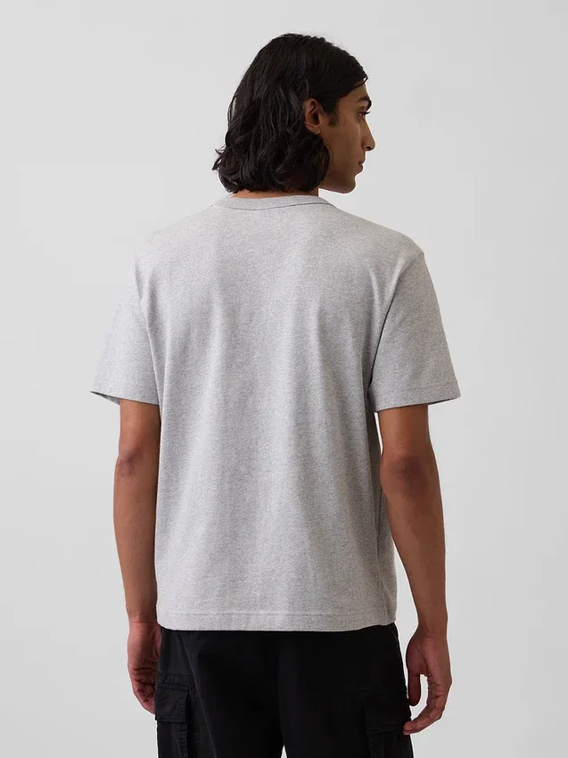 T-shirt ample pour adulte en jersey épais