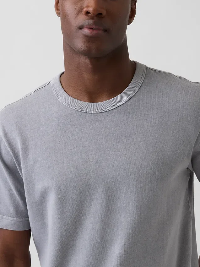 T-shirt ample pour adulte en jersey épais