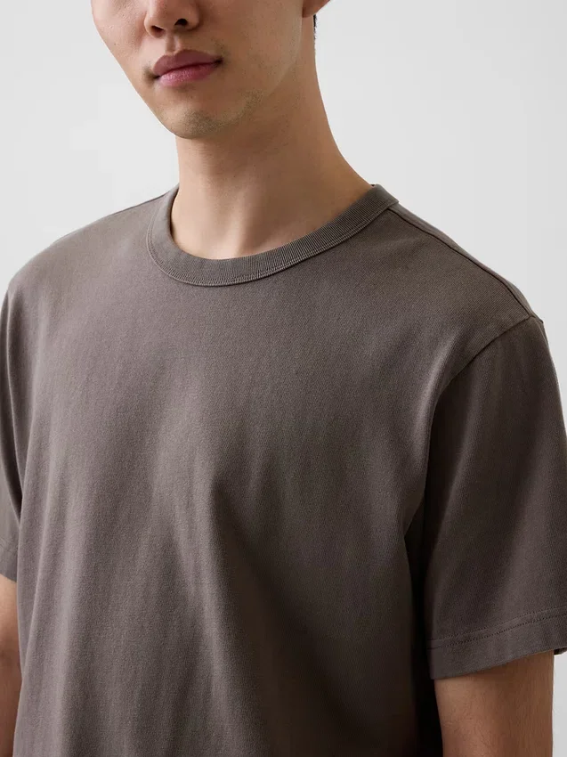 T-shirt ample pour adulte en jersey épais