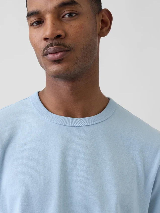 T-shirt ample pour adulte en jersey épais