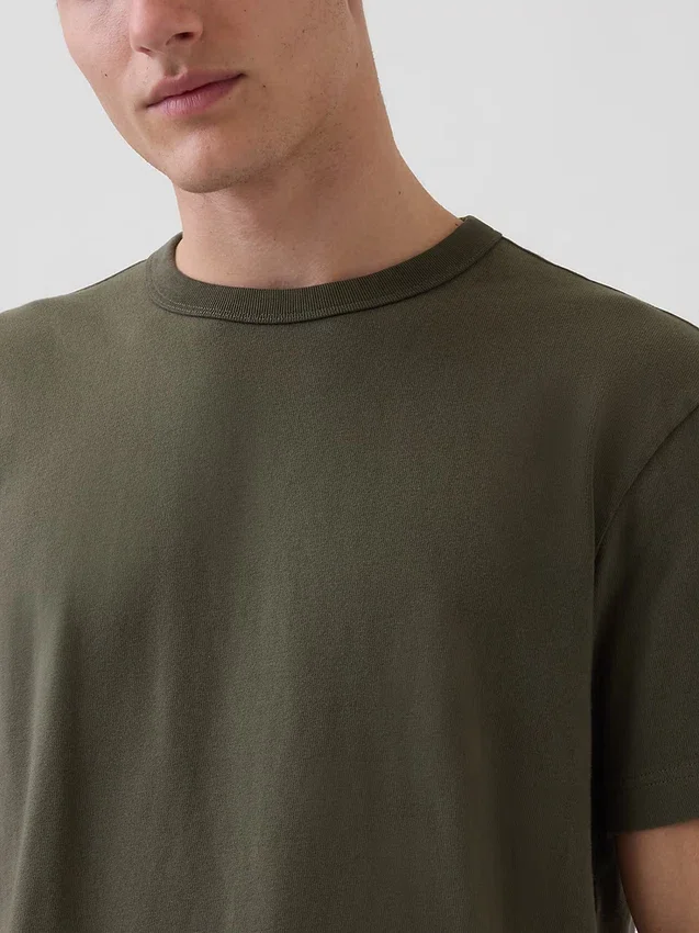 T-shirt ample pour adulte en jersey épais