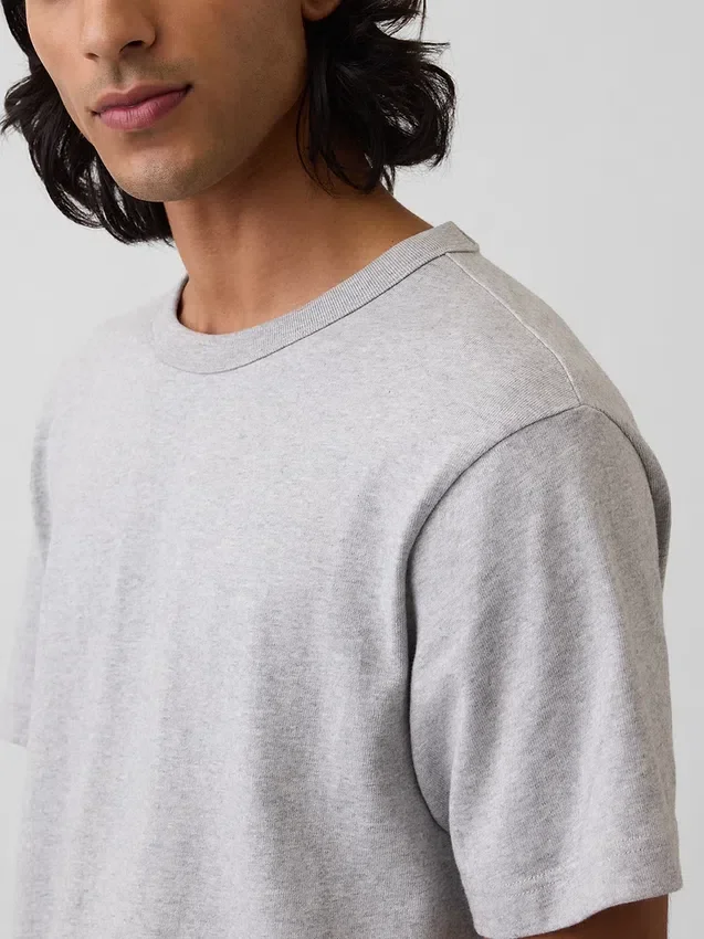 T-shirt ample pour adulte en jersey épais