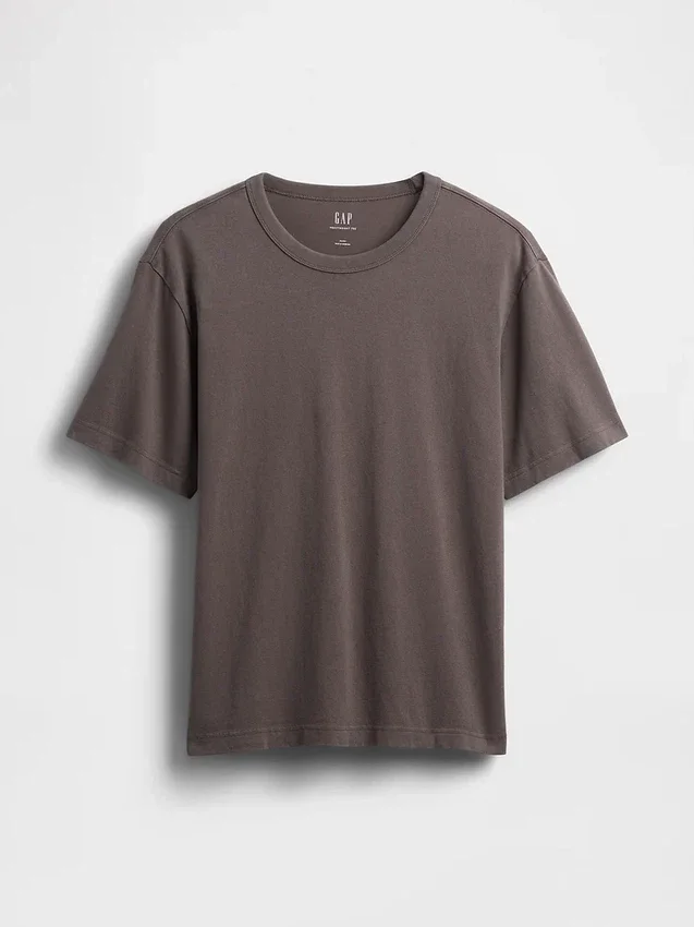 T-shirt ample pour adulte en jersey épais