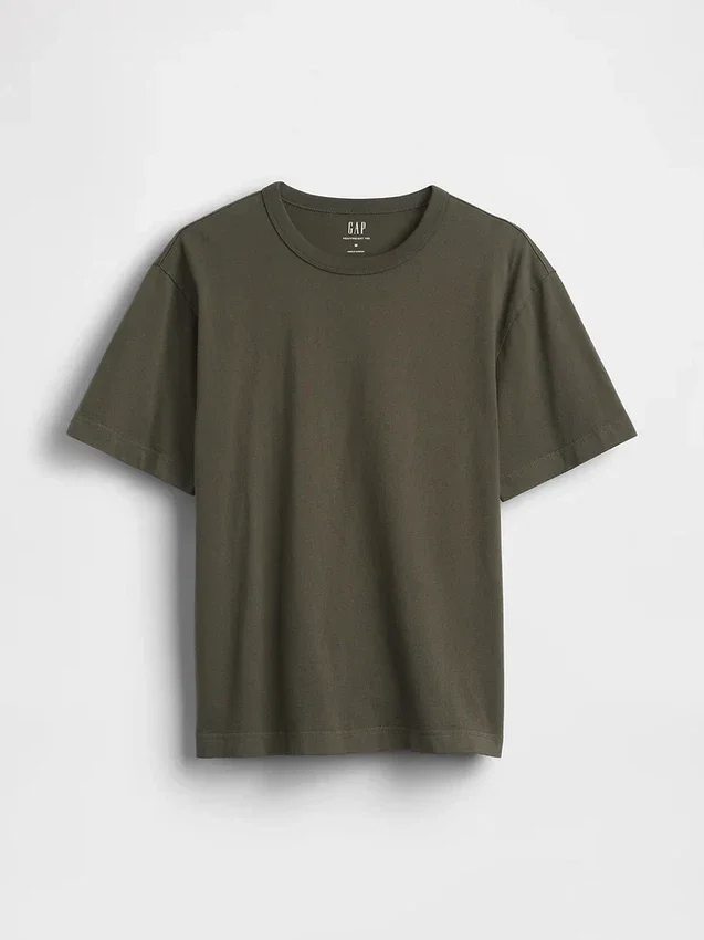 T-shirt ample pour adulte en jersey épais