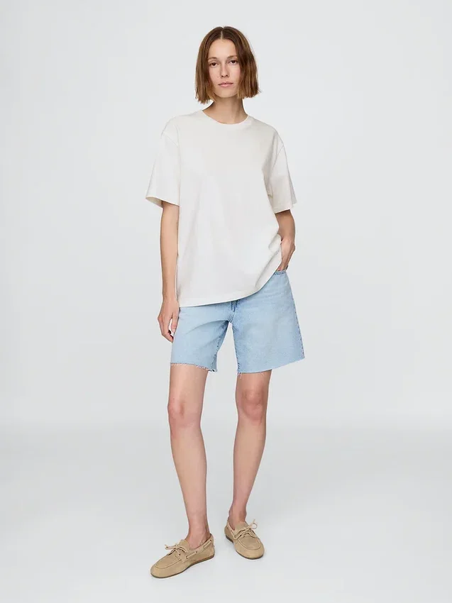 T-shirt ample pour adulte en jersey épais