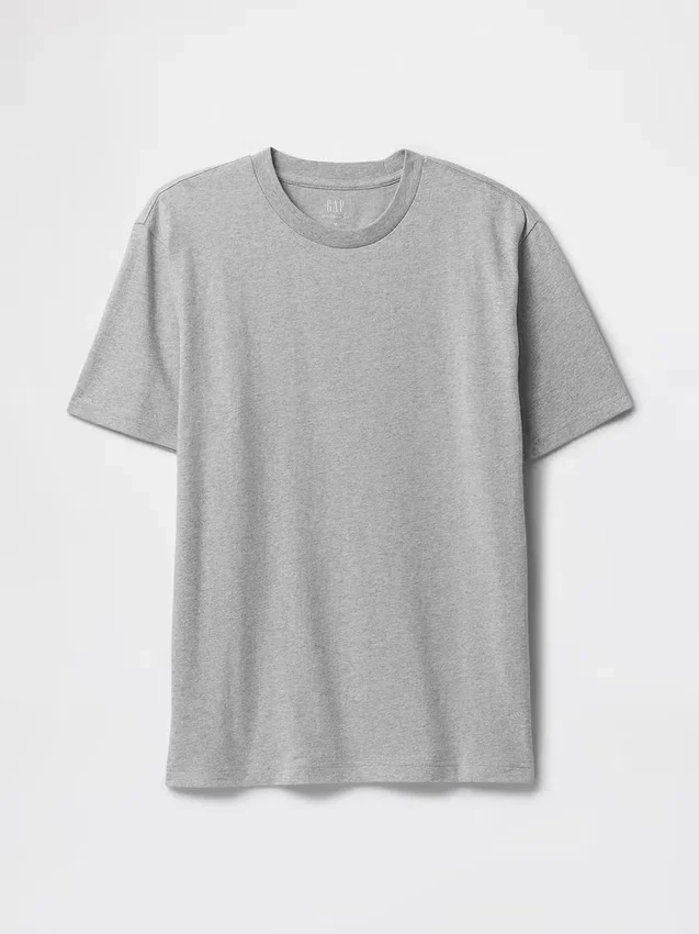 T-shirt ample pour adulte en jersey épais