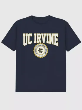 T-shirt avec le blason de l'université de Californie à Irvine