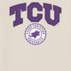 T-shirt avec le logo « Collegiate Seal » de la TCU (Texas Christian University) en version graphique foncée