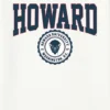 T-shirt avec le logo de l'université Howard en version graphique foncée