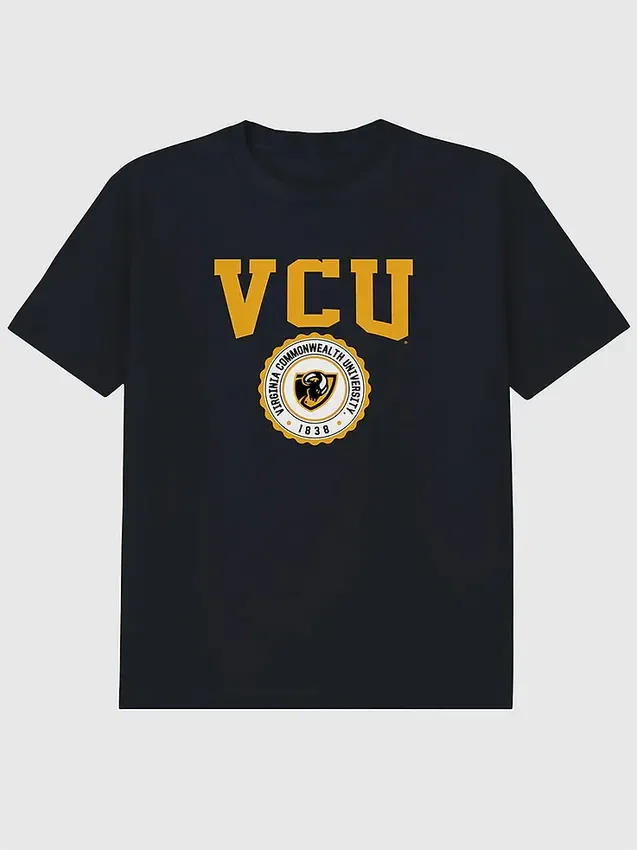 T-shirt avec le logo de l'université Virginia Commonwealth