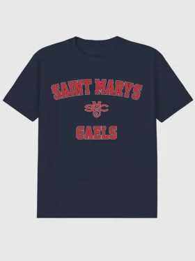 T-shirt avec motif classique du campus du Saint Mary's College of California