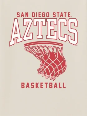 T-shirt avec motif du panier de basket de l’université d’État de San Diego