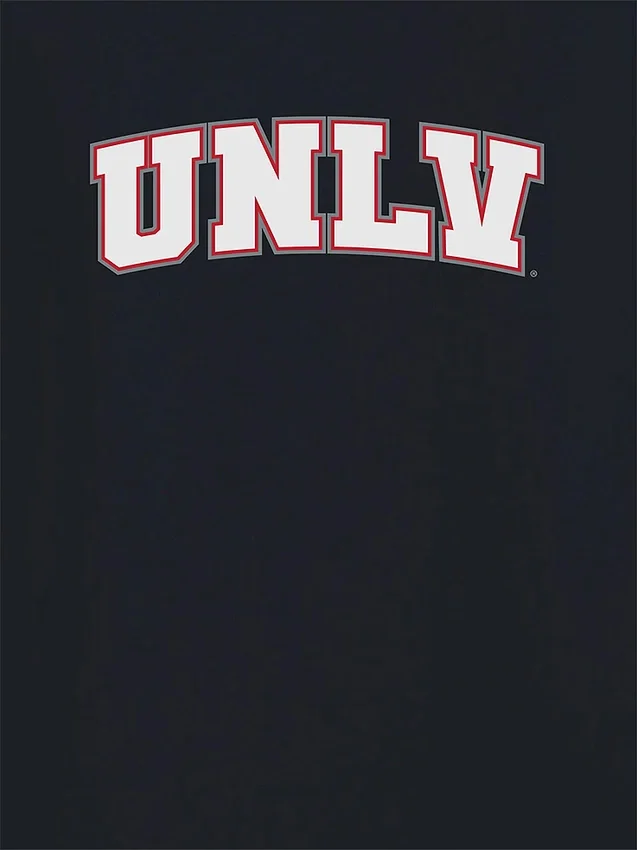 T-shirt avec motif secondaire représentant l’Arch Logo de l’université du Nevada à Las Vegas