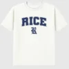 T-shirt avec motif secondaire représentant le Arch Logo de l’université Rice