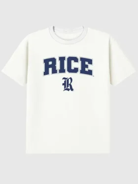 T-shirt avec motif secondaire représentant le Arch Logo de l’université Rice