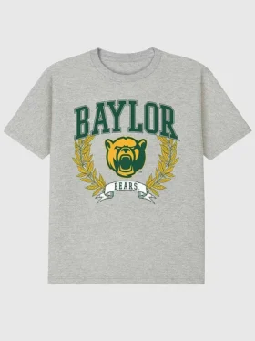 T-shirt « Baylor University Laurels » avec motif graphique foncé