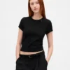 T-shirt bébé en maille gaufrée