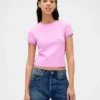 T-shirt bébé en maille gaufrée