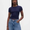 T-shirt bébé en maille gaufrée