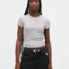 T-shirt bébé en maille gaufrée