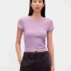 T-shirt bébé en maille gaufrée