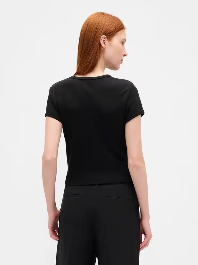 T-shirt bébé en maille gaufrée