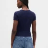 T-shirt bébé en maille gaufrée