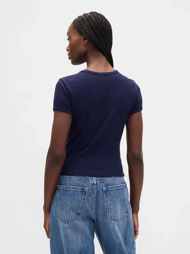 T-shirt bébé en maille gaufrée
