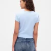 T-shirt bébé en maille gaufrée