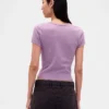 T-shirt bébé en maille gaufrée